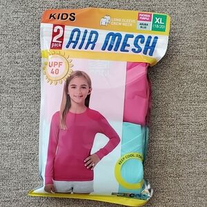 2 pack UPF 40 air mesh shirts